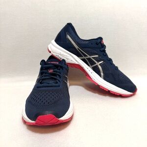 Asics Womens GT 1000 6 T7A9N Blue Running Shoes Sneakers Size 9